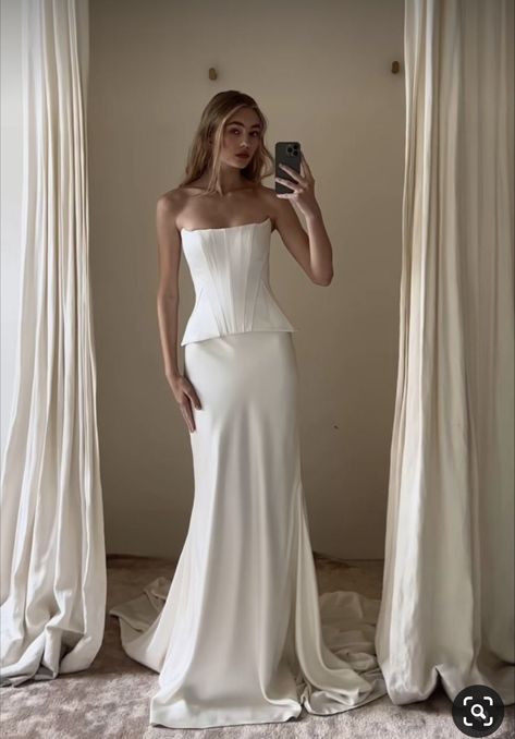 Prea James, Wedding Event Dresses, Plain Wedding Dress, Timeless Wedding Dress, Essense Of Australia, Pretty Wedding Dresses, Silk Tulle, The Modern Bride, Dream Wedding Ideas Dresses