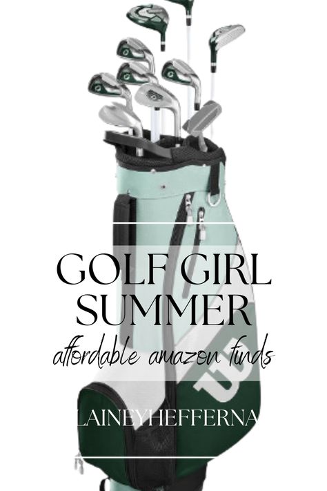 Ready to up your golf game with flair? Swing in style with chic club sets and matching bags. Unleash your swing while looking like a fashion icon. Explore unique finds, top-rated options, and custom picks for women's golf sets. Conquer the course and turn heads with every swing! Dive into a world of style and functionality. Fore-ward to fabulousness! Women’s Golf Club Set, Golf Essentials, Golf Girl, Golf Club Sets, Golf Set, Unique Finds, Female Profile, Golf Game, Fashion Icon