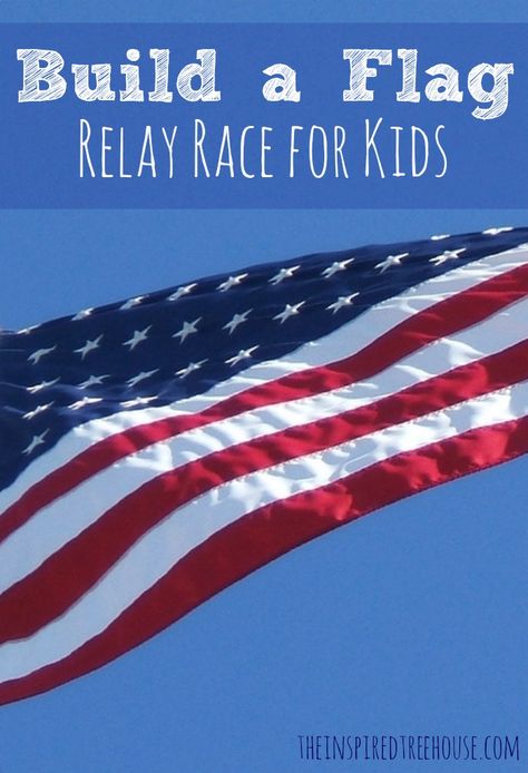 GROSS MOTOR ACTIVITIES: BUILD A FLAG RELAY RACE Fourth Of July Gross Motor Activities, Prek Storytime, Elementary Games, Patriotic Activities, Pediatric Pt, Coordination Activities, Red White And Boom, Brownie Scouts, Bilateral Coordination