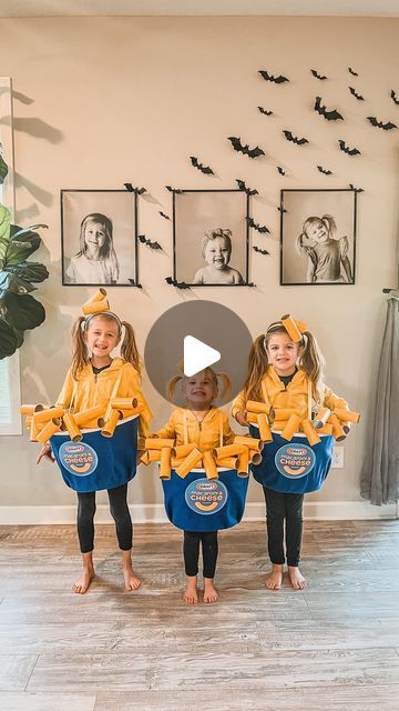 Janelle Craft on Instagram: "2022 costume reveal!   Thanks to our last name being Craft, we decided to have a bunch of “Craft Mac and Cheese cups running around! 💛  #halloween #halloweencostume #costumereveal #macandcheese #hallowren2022 #costume" Mac And Cheese Costume Diy, Mac And Cheese Costume, Craft Mac And Cheese, Cheese Costume, Mac And Cheese Cups, Cheese Cups, Holloween Costume, Kindergarten Learning Activities, Homecoming Proposal Ideas