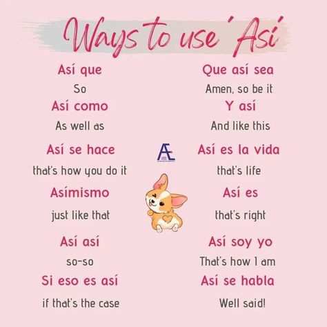 Beginner Spanish Lessons, Spanish Slang, Useful Spanish Phrases, Spanish Words For Beginners, Spanish Sentences, Basic Spanish Words, Spanish Basics, Learning Spanish Vocabulary, Learn Another Language