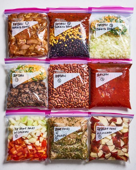 Instapot Meals, Freezer Dinners, Dehydrated Foods, Slow Cooker Freezer Meals, Freezable Meals, Survival Hacks, Freezer Meal Planning, Prep Meals, Dry Mixes