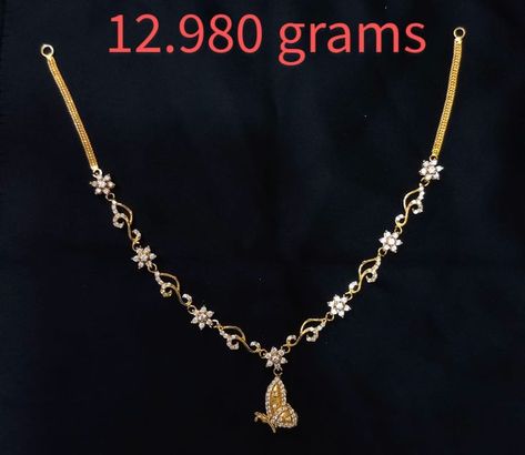 Gold Casting Necklace 12.980 grams in low weight. 12 Grams Gold Necklace, Gold Necklace Designs Simple, Necklace Designs Simple, Pretty Gold Necklaces, Ruby Diamond Necklace, Black Gold Necklace, Gold Earrings For Kids, Jewelry Necklace Simple, Gold Jewelry Outfits