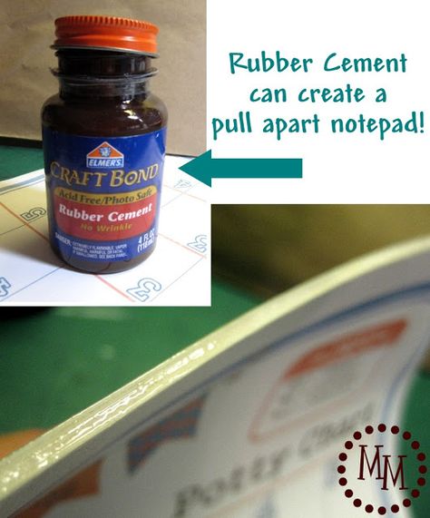 Rubber Cement - make your own notepads Potty Training Chart Free Printable, Free Potty Training Chart, Potty Chart, Rubber Cement, Potty Training Chart, Pull Apart, Potty Training, Crafty Craft, Crafty Diy