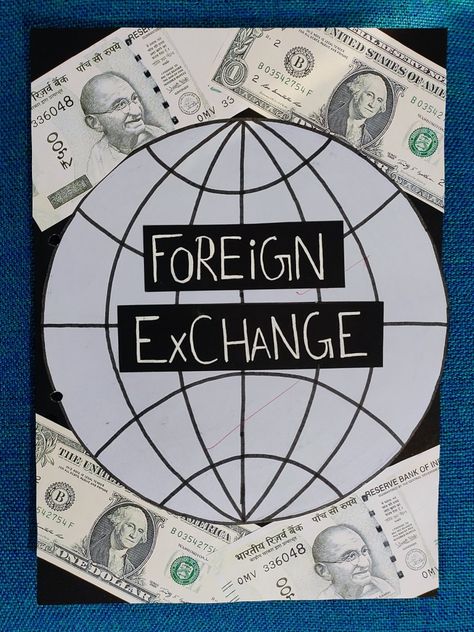 Foreign Exchange Rate Project, Economics Project Ideas, Hand Lettering Diy, Eco Project, Economics Project, Lettering Diy, Project Cover, Government Budget, File Decoration