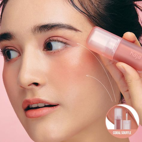 A versatile formula that doubles as an eyeshadow and blush, delivering sheer, buildable, long-lasting color and leaving skin with a healthy-looking flush of color. Your beauty routine just got dreamier. This versatile eye-and-cheek tint delivers sheer, whipped, weightless color, along with countless compliments. Cheek Tint, Beauty Routine, K Beauty, Meringue, Beauty Routines, Cruelty Free, Blush, Long Lasting, Skin