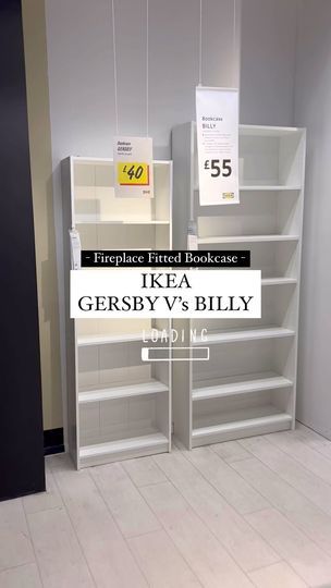 Ikea Gersby, Panelling Wallpaper, Billy Bookcase, Watch This Space, This Weekend, At The Top, Work Out, Beams, Bookcase