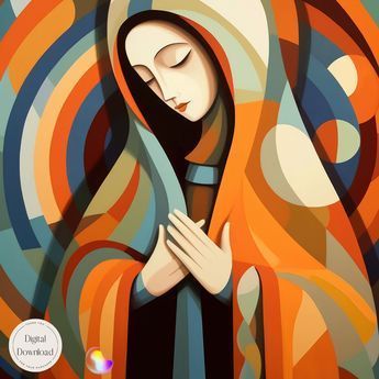 Discover the serenity and grace of Mother Mary with our exquisite Blessed Virgin Mary art printable. This beautifully crafted digital artwork captures the essence of devotion, making it a perfect addition to your home's decor. Whether you're a devout Catholic or simply appreciate the timeless beauty of religious art, this Mother Mary print will add a sense of peace and spirituality to any room. 🌟 Key Features: High-resolution digital download. Instant access to the artwork, no shipping delays. Ideal for framing, canvas prints, or use in DIY projects. Versatile sizing options for custom framing. Perfect for home decor, religious spaces, or gifts. 🎨 Art Details: This Mother Mary art printable showcases a stunning rendition of the Blessed Virgin Mary, radiating a sense of divine love and tr Mother Mary Art, Christian Diy, Virgin Mary Painting, Framing Canvas, Mary Art, Virgin Mary Art, Beach Art Painting, Jesus Christ Painting, Jesus Christ Artwork