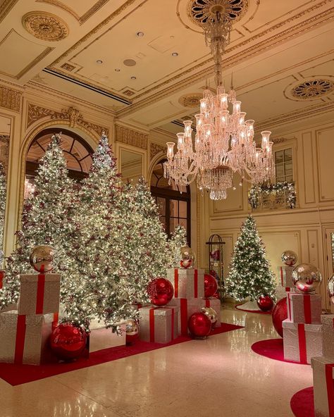 New York Christmas, Christmas aesthetic, Christmas decor, Christmas at the Plaza Hotel, Home Alone 2 #christmasinnewyork #christmasaesthetic #christmasdecor Christmas At The Plaza Hotel, Plaza Hotel New York Christmas, The Plaza Hotel Nyc Christmas, Plaza Hotel Christmas, Christmas At The Plaza, The Plaza New York, Plaza Princess, Plaza Hotel New York, The Plaza Hotel Nyc