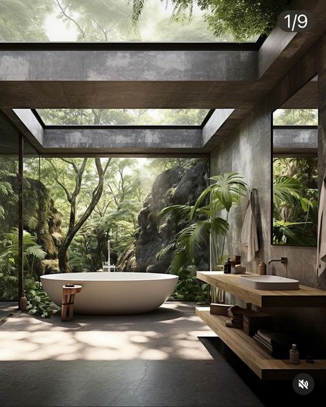 Minimalist Bathroom Ideas, Sauna Bathroom, Organic Modern Bathroom, Indoor Spa, Spa Inspired Bathroom, Minimalist Bathroom Design, Modern Bathroom Ideas, Art Restaurant, Spa Bathroom