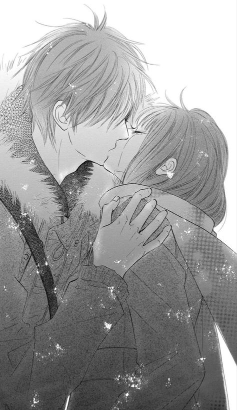 Sawako And Kazehaya Kiss, Kuronuma And Kazehaya, Kazehaya Manga, Manga Kimi Ni Todoke, Kimi Ni Todoke Manga, Cool Pfps For Discord, Manga Kiss, 너에게 닿기를, Anime Backgrounds