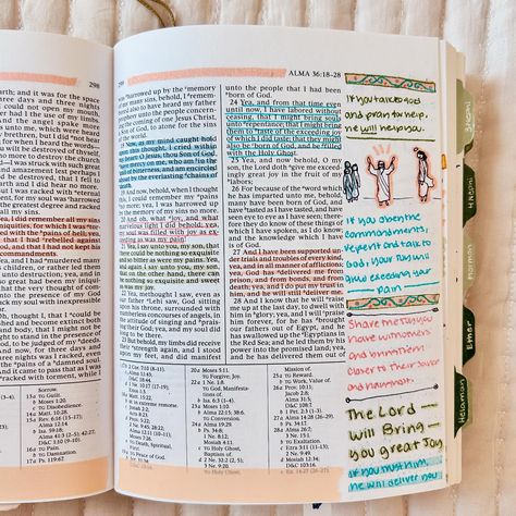 He will guide you, support you, and love you to the end if you keep his commandments! . . #bookofmormon #scripturestudy #ldsstudy #bible #biblestudy #mormon #missionprep #missionarystudy #aesthetic #notes #aestheticnotes #churchofjesuschrist Lds Scripture Study Journal, Scripture Study Journal, Scripture Marking, Book Of Mormon Scriptures, Scripture Study Lds, Mormon Scriptures, Mission Prep, Scripture Journal, Lds Scriptures