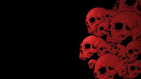 Skull Background, Red Aesthetic Grunge, Red And Black Wallpaper, 4k Wallpapers For Pc, Dark Red Wallpaper, Laptop Wallpaper Desktop Wallpapers, Goth Wallpaper, Gothic Wallpaper, Emo Wallpaper