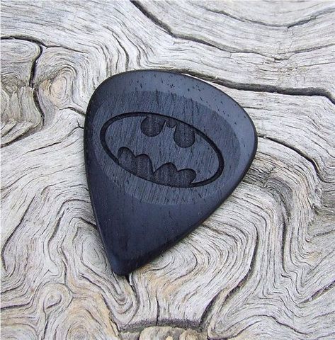 I Am Batman, Batman Wallpaper, Im Batman, Beautiful Music, Nerd Alert, Guitar Picks, Cool Guitar, Batgirl, Dark Knight