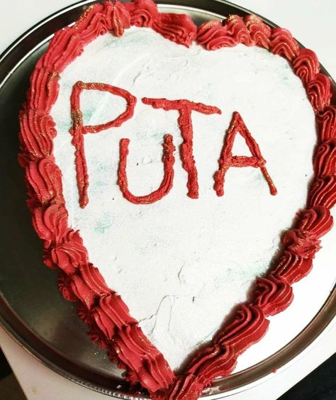 Funny Heart Cake, Silly Cake Ideas, Coming Out Cake, Horrible Cakes, Funny Cake Designs, Cake Designs Funny, Silly Cakes, Weird Cakes, Cakes Funny