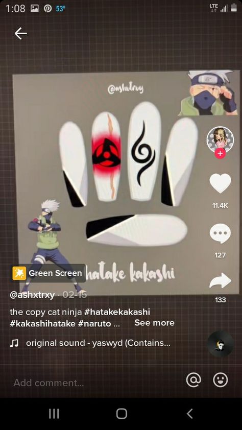 Naruto Inspired Nails, Anime Nails Naruto, Naruto Nails, Nails Fire, Disney Acrylic Nails, Themed Nails, Anime Nails, Baby Nails, Inspired Nails