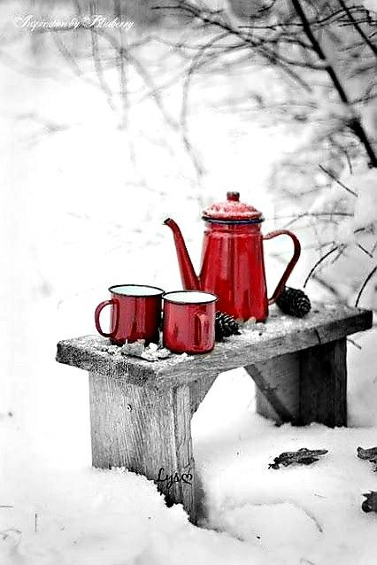 Winter Still Life Photography, Coffee In Winter, Winter Still Life, Christmas Scenery, Winter Nature, Winter Print, Winter Forest, Still Life Art, Christmas Mood