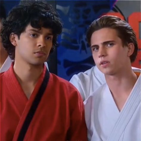 Miguel Diaz And Robby Keene, Xolo Mariduena And Tanner Buchanan, Miguel And Robby Cobra Kai, Robby X Miguel, Robby And Miguel, Cobra Kai Season 5, Xolo Mariduena, Cobra Kia, Kobra Kai