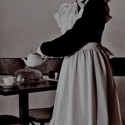 Victorian Maid, Blithe Spirit, Royalty Aesthetic, The Infernal Devices, Aesthetic Blue, The Maids, Princess Aesthetic, Maid Dress, Character Aesthetic