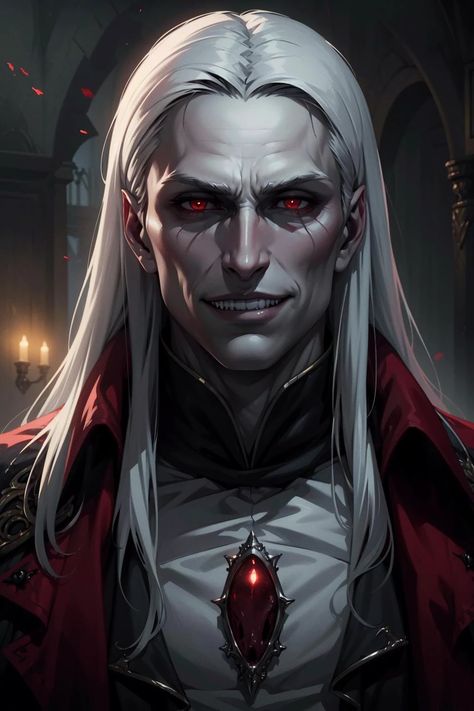 Villain Portrait, Vampire Male, Male Character Design, Male Vampire, Evil Tattoos, Man Art, Male Character, Male Art, Dracula