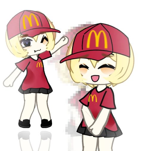 Mc Donalds Drawing, Gacha Mcdonald's, Drawing Male Hair, Gacha Art, Car Icons, Besties Forever, Gacha Ocs, Weird Cars, Gacha Oc