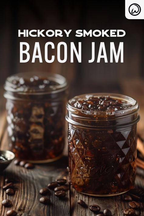 Hickory Smoked Bacon Jam Bacon Onion Jam, Bacon Jam Recipe, Onion Jam, Bacon Jam, Maple Bacon, Jam Recipe, Foods Recipes, Smoked Bacon, Jams & Jellies