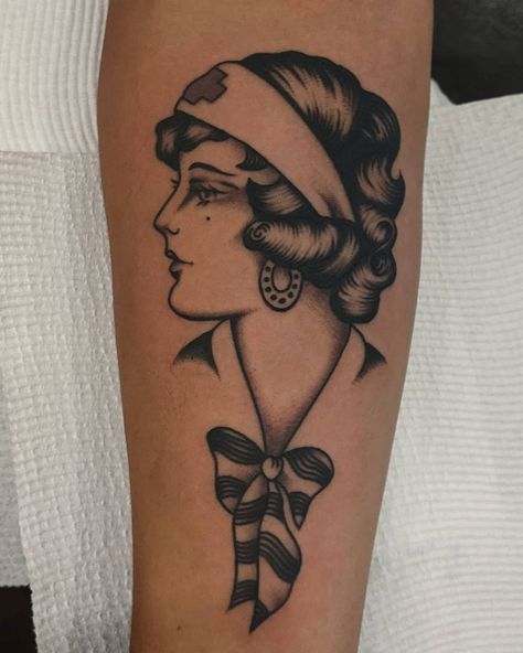 American Traditional Woman Face Tattoo, Lady Body Drawing, Lady Head Tattoo Traditional, Lady Head Tattoo Flash, Traditional Lady Head Tattoo, Traditional Tattoo Woman Face, Lady Head Tattoo, Traditonal Tattoo, Traditional Tattoo Woman