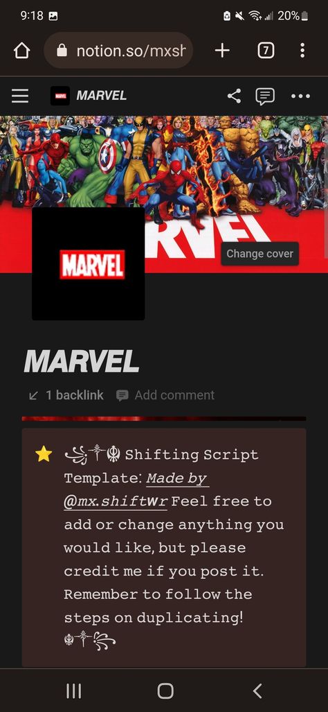 Marvel Script Template, Script Template Notion, Notion Script Template, Script Shifting Template, Shifting Script Template, Marvel Script, Script Template, Shifting Script, Template Notion