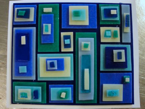 Stacked Square Plate Color Reaction Blue Turquoise French Vanilla Before Fused Plates, Fused Glass Dishes, Slumped Glass, Glass Art Design, Fused Glass Plates, Glass Fusion Ideas, Fused Glass Artwork, Glass Fusing Projects, Blue Plate