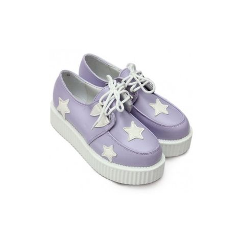 Purple Flat Shoes, Goth Platform Shoes, Purple Punk, Flat Lace Up Shoes, Purple Flats, Goth Shoes, Creepers Shoes, Punk Shoes, Gothic Shoes