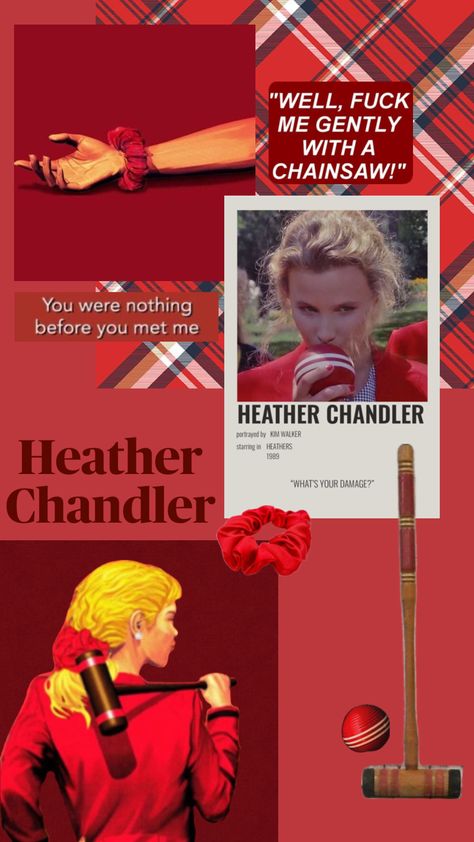 #heatherchandler #heathers #red Heather Chandler Aesthetic, Chandler Aesthetic, Theater Wallpaper, Heather And Veronica, Heathers The Movie, Kim Walker, Heather Chandler, Heathers The Musical, Musical Theatre