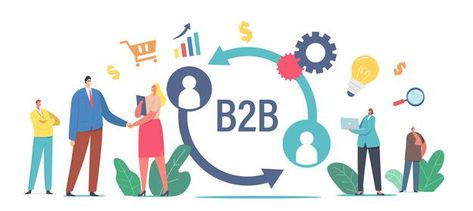 B2c Marketing, B2b Marketing Strategy, Business Partnership, Business To Business, Customer Journey Mapping, Shaking Hands, Customer Journey, Pr Agency, Cartoon People