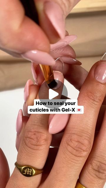 Aprés Nail Official on Instagram: "A little Gel-X Tip for you (no pun intended) 😙🫶 Follow us for everything Gel-X! 💫 Have you tried this?  #nailhack #gelx #gelxnails #nails #nailpro #naileducation #gelextensions #softgelnails #softgelextensions #gelxed" Gel X Nail Prep, Gel X Apres Nails, How To Gel X Nails At Home, Gel Fill In Nails, Gel X At Home, How To Do Gel Extension Nails, Gel X Tutorial, Trendy Nail Extensions, Soft Gel Nail Extensions Designs