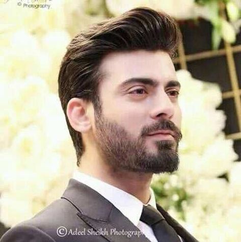 best fawad khan hairstyle with puff mens summer short haircut and hairstyle ideas 2017 in pakistan Asian Hairstyle, Fawad Khan, Beard Styles Short, Mens Hairstyles With Beard, Mens Summer Hairstyles, Hair Puff, Hair To One Side, Mens Hairstyles Thick Hair, Side Hairstyles