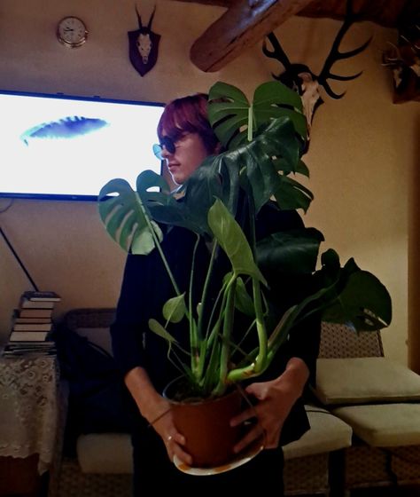 Crowley, good omens,plant, crowley cosplay, halloween, costumes, aesthetic Crowley's Plants, Crowley Plants, Crowley Cosplay, Halloween Costumes Aesthetic, Crowley Good Omens, Cosplay Halloween Costumes, Good Omens, Cosplay Halloween, Halloween Costumes