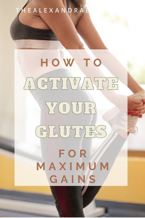 Activate Your Glutes, Glut Activation Exercises, Glute Activation Exercises At Home, Activate Glutes Before Workout, Glut Exercises, Growing Glutes, Activate Glutes, Glutes At Home, Activation Exercises