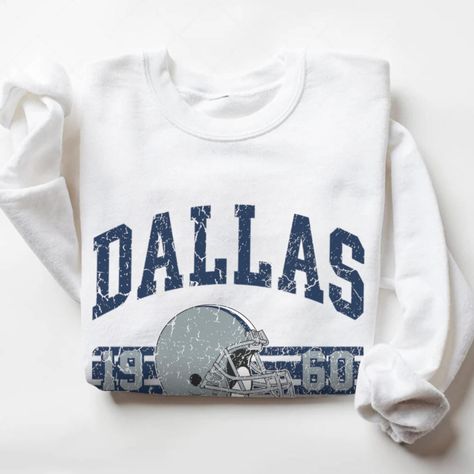 Vintage Dallas Football Crewneck Sweatshirt, Cowboys Shirt, Cowboys Sweater, Retro Dallas Football Crewneck, Cowboys Football Gift -For oversized fit, order a couple sizes bigger than normal- *ORDERING* 1-Browse all pictures. 2- Choose your "Size" and "Color" selections from the drop-down menus. 3- Choose your quantity. 4-You can continue your payment process by clicking the "Add to Cart" button. **If you want to add more t-shirts; go back and repeat the same steps. *CARE INSTRUCTIONS* - Always Football Crewneck, Football Gift, Cowboys Football, Cowboys Shirt, Football Gifts, Crewneck Sweatshirt, Sweat Shirt, Dallas, Crew Neck Sweatshirt