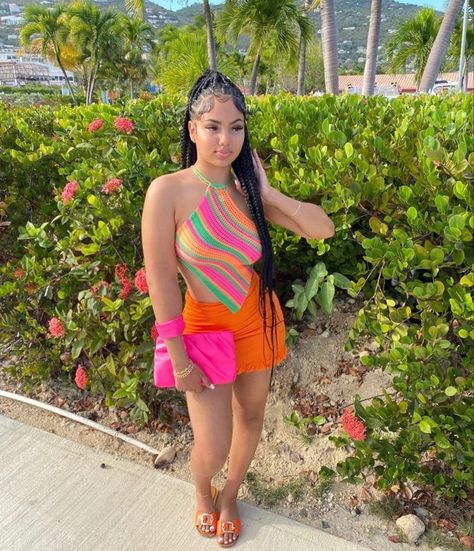 Brunch On The Beach Outfit, Dress Outfits Black Women Summer, Crochet Brunch Outfit, Houston Brunch Outfit, Brunch Miami Outfit, Cute Vacation Outfits Shein, Summer Outfits Black Woman Vacation, Brunch Outfit Ideas Summer Casual, Captain Dinner Outfit Cruises