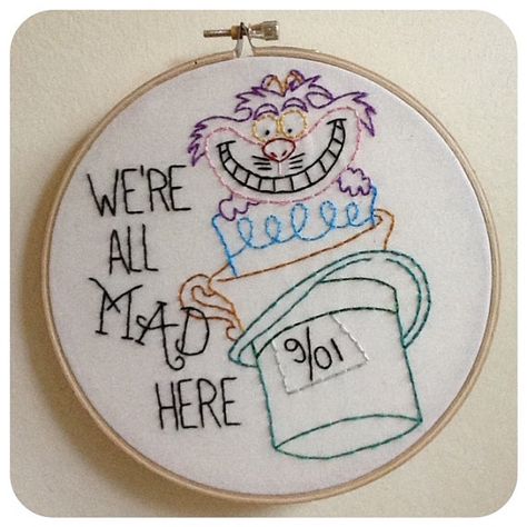 8 Adventure is Out There UP Embroidery Hanging Hoop by AdorkableMe Up Embroidery, We're All Mad Here, Diy Broderie, Disney Embroidery, Embroidery Needles, Embroidery Hoop Art, Embroidery Craft, Stitching Art, Satin Stitch