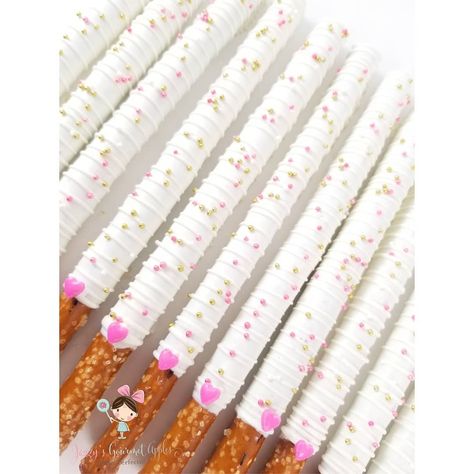 @caramelappledip on Instagram: “Barbie Series 💟 #chocolate #chocolatecovered #chocolatecoveredpretzels #pretzels  #houstonsweets #houstontreats #springtx #houstontx…” Barbie Pretzels, Barbie Series, Pretzel Sticks, Pretzel Rods, Chocolate Covered Pretzels, 6th Birthday Parties, 6th Birthday, Pretzels, Chocolate Covered