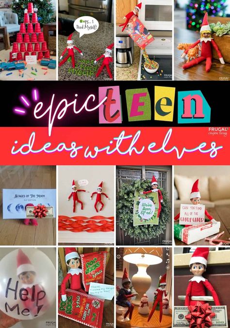 The Christmas Elf has long been a beloved holiday tradition for families with young children, but what happens when those kids grow older? With a little creativity and adaptation, The Elf on the Shelf can continue to be a fun and meaningful part of your holiday celebrations, even as your kids become teens. New Ideas for The Elf on the Shelf daily plus free printables you can use for your North Pole visitor. #FrugalCouponLiving Welcome Back Elf For Older Kids, Elf On The Self For Teens, Funny Teen Elf On The Shelf Ideas, Elf 2024 Ideas, Elf On The Shelf For Older Teens, Elf Antics For Teens, Elf On The Shelf Ideas Older Children, Elf On Shelf Older Kids Hilarious, Elf Ideas Older Kids