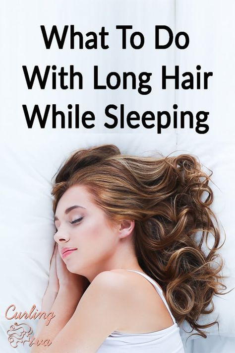 If you got long hair, what do you do with it while sleeping? Do you put it in a top knot bun? Or braids? The longer your hair gets, the tougher it becomes to sleep with it without it either disturbing your sleep or getting it damaged. Here's 7 Ideas on What To Do With Long Hair While Sleeping. Sleep Curls, Sleeping With Wet Hair, Sleep Hairstyles, Long Hair Care, Overnight Hairstyles, Make Up Tutorials, Really Long Hair, New Tattoo, Nerve Pain