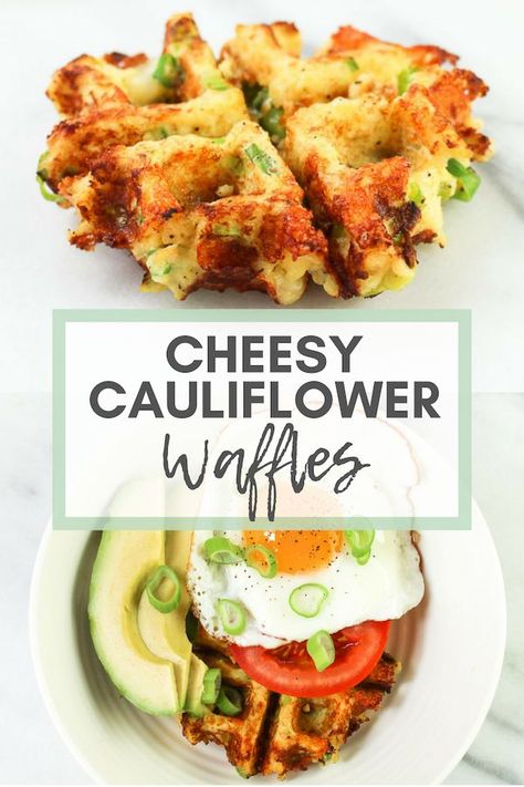 Ww Mini Waffle Maker Recipes, Cauliflower Chaffles, Waffle Meals, Cauliflower Waffles, Dash Recipes, Mini Waffles, Keto Chaffles, Waffle Iron Recipes, Desayuno Keto