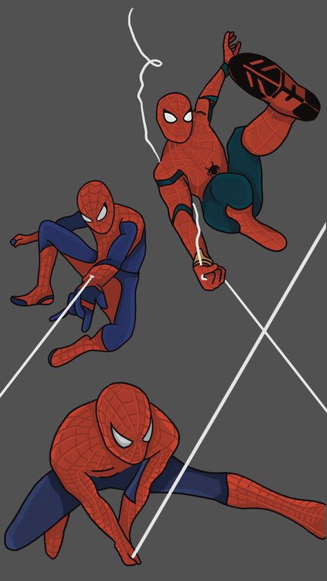 3 Spider Man Wallpaper, New Superheroes, Spider Men, Marvel Wallpapers, Marvel Background, Marvel Cartoons, Marvel Tattoos, Marvel Superhero Posters, Spiderman Pictures