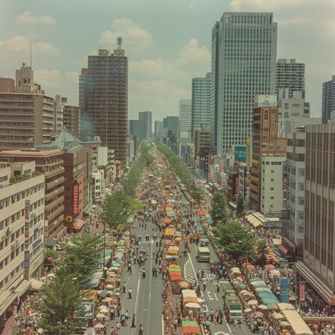 Bustling City Life: A crowded street bustling with activity amid high-rise buildings on a bright, busy day. #city #streetscape #crowded #buildings #urban #aiart #aiphoto #stockcake ⬇️ Download and 📝 Prompt 👉 https://stockcake.com/i/bustling-city-life_533442_1079904 Street From Above, Buildings Street View, Crowded City, Busy City Street, Busy City Illustration, Tall City Buildings, City Collage, Money Cat, Tower Building