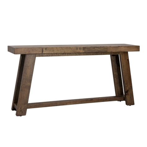 Ronnie Console Table - Dovetail Functional Entryway, Dovetail Furniture, Wood Console Table, Wood Console, Birch Lane, Coffee Table Wood, Rustic Elegance, Wood Construction, Accent Furniture