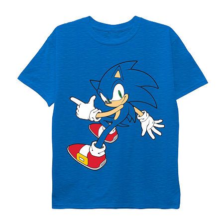 Sonic The Hedgehog Shirt, Sonic Shirt, Sonic Party, Screen Printed Tshirts, Sonic Birthday, Tops Graphic, Retro Tshirt, The Hedgehog, Big Boy