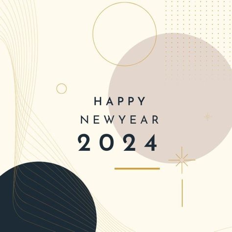 Elegant New Year Card Sans Serif Typography, Happy New Year Card, Happy New Year 2023, Happy New Year Cards, New Year 2023, A Happy New Year, New Times, Brand Kit, New Year Card