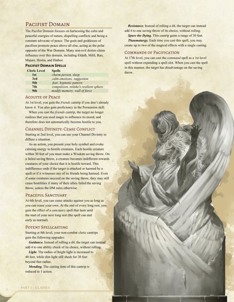 Dnd Sheet, Homebrew 5e, Cleric Domains, Homebrew Classes, Dnd Cleric, D D Classes, Dnd Classes, Dungeons And Dragons 5e, Dungeons And Dragons Classes