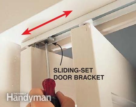 How to Fix a Bifold Door Bifold Door Ideas, Bifold Door Hardware, Bifold Door, Bifold Closet Doors, Door Crafts, Sliding Closet, Sliding Closet Doors, Home Improvements, Door Repair